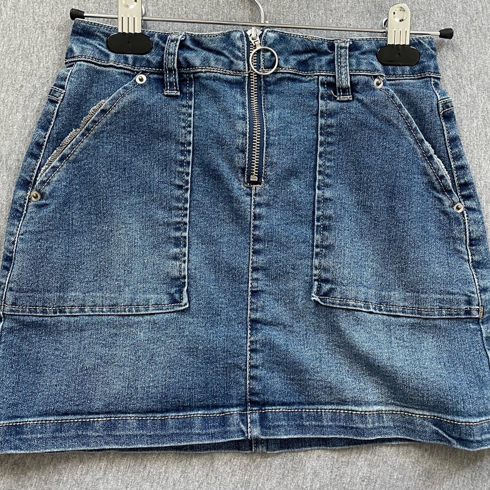 y2k denim skirt!